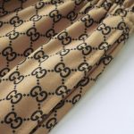 Pants Gucci Monogram Wide-Leg Beige GC053 - Image 7