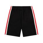 Shorts Gucci Stripe Logo Black GC055 - Image 2