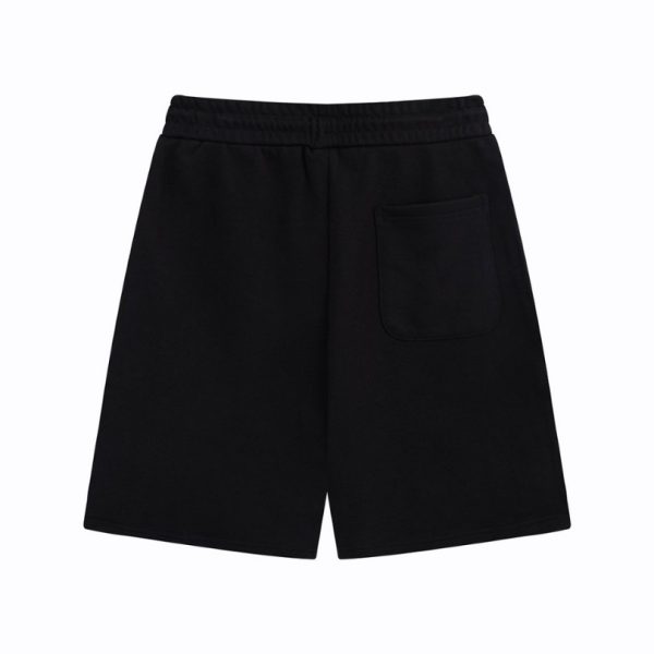 Shorts Gucci Monogram Trim Black GC054 - Image 2