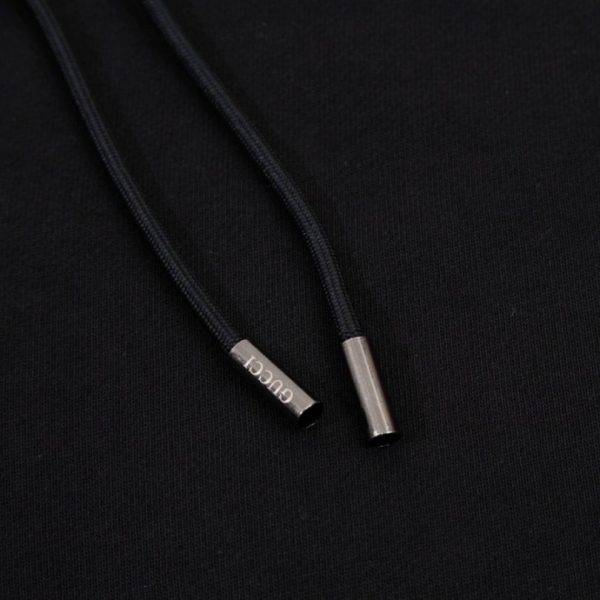 Shorts Gucci Monogram Trim Black GC054 - Image 5