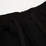 Shorts Gucci Logo Print Black GC057 - Image 4