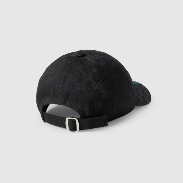 Cap Gucci canvas baseball hat Black GC058 - Image 3