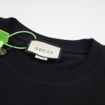 Gucci Graphic T-shirt with Cartoon Black Logo GC062 - Image 6