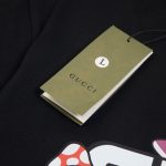 Gucci Graphic T-shirt with Cartoon Black Logo GC062 - Image 7