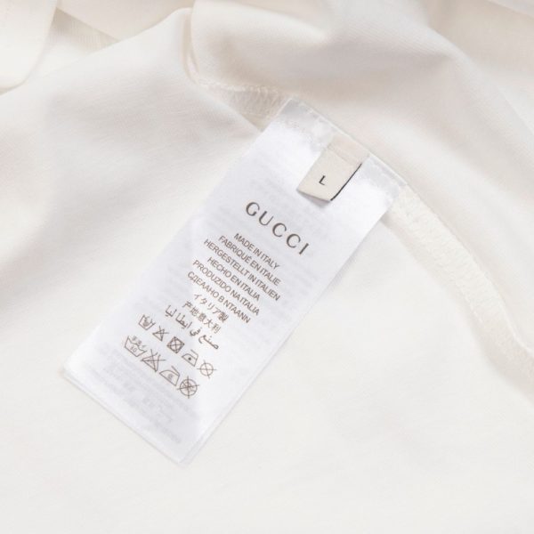 Gucci Graphic T-shirt with Cartoon White Logo GC063 - Image 8