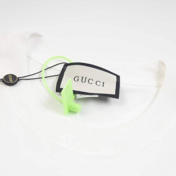 T-shirt Gucci Dans Le Vert White GC073 - Image 4