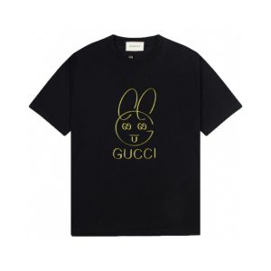 T-shirt Gucci Bunny Black GC074