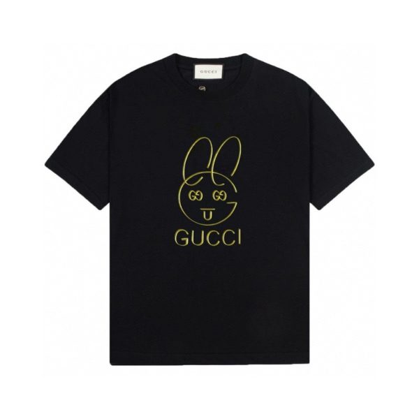 d105341_21785-1.jpg T-shirt Gucci Bunny Black GC074 - Image 1