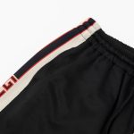 Shorts Gucci Logo Stripe Black GC076 - Image 5