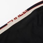 Shorts Gucci Logo Stripe Black GC076 - Image 6