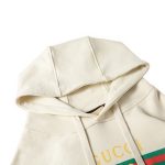 Hoodie Gucci Boutique Logo White GC077 - Image 4