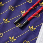 Jacket Gucci Monogram Stripe Blue GC078 - Image 4