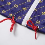 Jacket Gucci Monogram Stripe Blue GC078 - Image 9