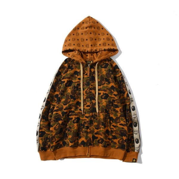 d105669_5675-1.jpg Hoodie BAPE Camo Full-Zip BP001 - Image 1