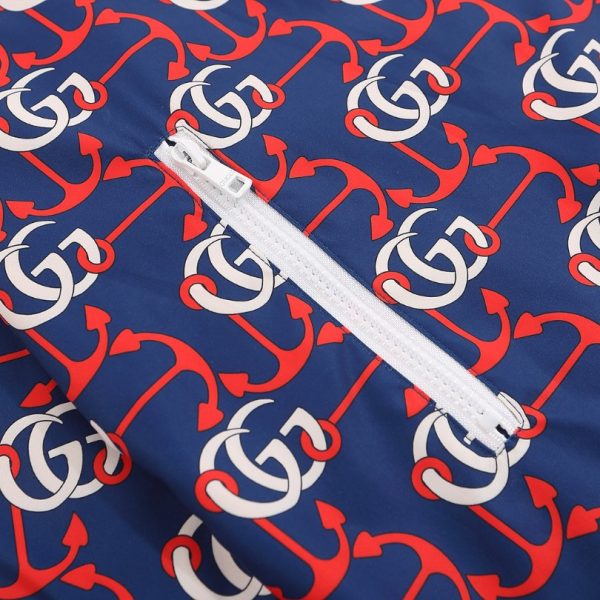 Jacket Gucci GG Logo Windbreaker GC089 - Image 3
