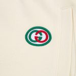 Shorts Gucci Beige Monogram Trim GC090 - Image 3