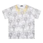 T-shirt Chrome Hearts Cross Pattern White CH001