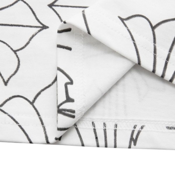 T-shirt Chrome Hearts Cross Pattern White CH001 - Image 8