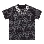 T-shirt Chrome Hearts Cross Pattern Black CH002