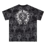 T-shirt Chrome Hearts Cross Pattern Black CH002 - Image 2