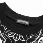 T-shirt Chrome Hearts Cross Pattern Black CH002 - Image 8