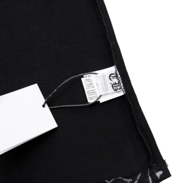 T-shirt Chrome Hearts Cross Pattern Black CH002 - Image 9
