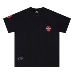 T-shirt Chrome Hearts Red Cross Crest Black CH004