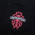 T-shirt Chrome Hearts Red Cross Crest Black CH004 - Image 10