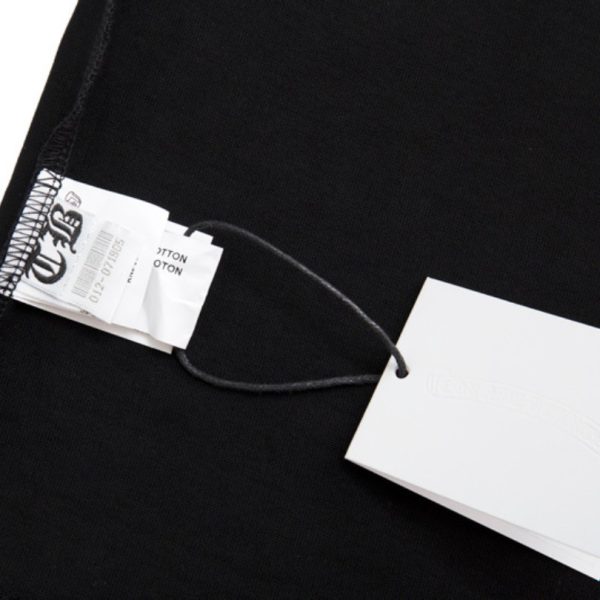 T-shirt Chrome Hearts Red Cross Crest Black CH004 - Image 12