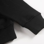 Sweatshirt Chrome Hearts Pink Horseshoe Black CH006 - Image 7