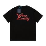 T-shirt Louis Vuitton Very Lovely Black LV017