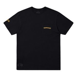 T-shirt Chrome Hearts Black Yellow Logo CH010