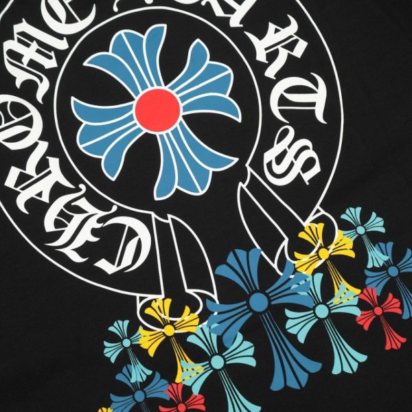 T-shirt Chrome Hearts Floral Logo CH012 - Image 5
