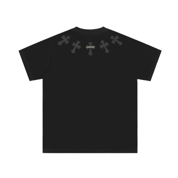 T-shirt Chrome Hearts Cross All Black CH013 - Image 2