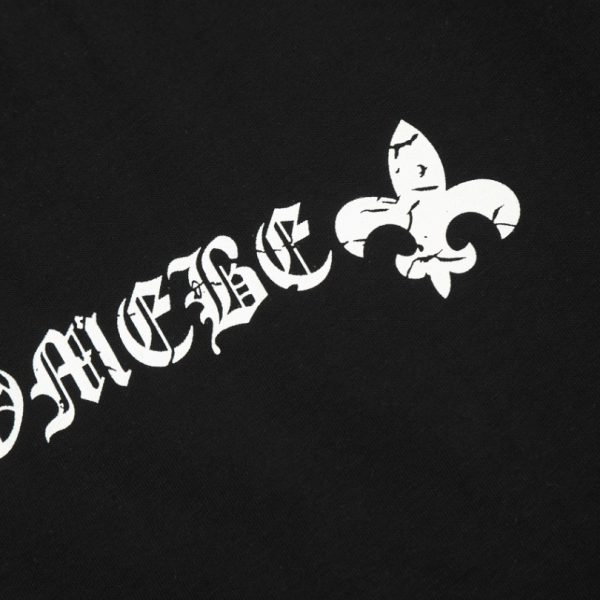 T-shirt Chrome Hearts Horseshoe Black Logo CH014 - Image 4