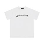 T-shirt Chrome Hearts Horseshoe White Logo CH015