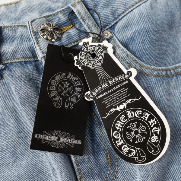 Jeans Chrome Hearts Multicolor Cross Patch CH022 - Image 11
