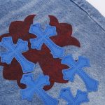 Jeans Chrome Hearts Box Cross Patch CH023 - Image 4