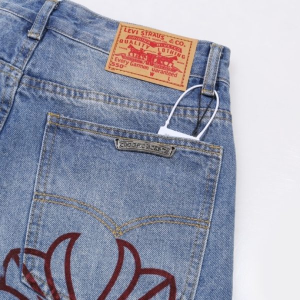 Jeans Chrome Hearts Box Cross Patch CH023 - Image 5