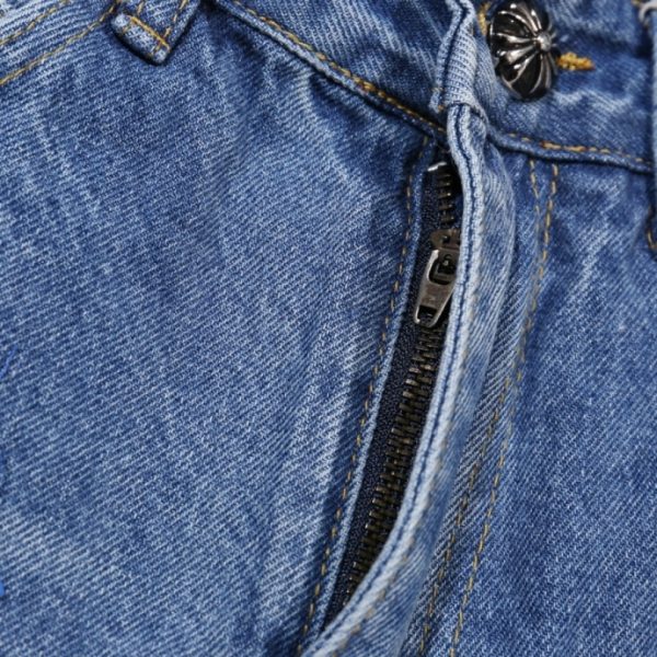 Jeans Chrome Hearts Box Cross Patch CH023 - Image 6