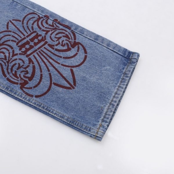 Jeans Chrome Hearts Box Cross Patch CH023 - Image 8