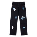 Jeans Chrome Hearts Chengdu Cross Patch CH024