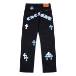 Jeans Chrome Hearts Chengdu Cross Patch CH024 - Image 2