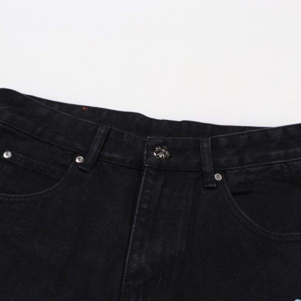 Jeans Chrome Hearts Chengdu Cross Patch CH024 - Image 3
