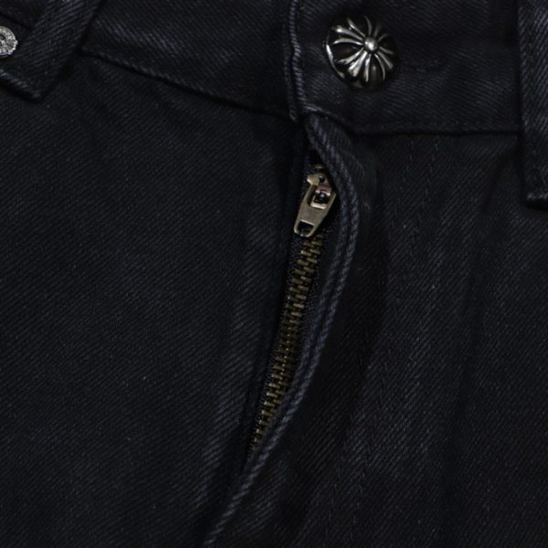 Jeans Chrome Hearts Chengdu Cross Patch CH024 - Image 8