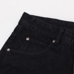 Jeans Chrome Hearts Black White Cross Patch CH025 - Image 7