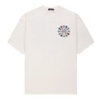 T-shirt Chrome Hearts Multicolor Cross Wreath White CH027