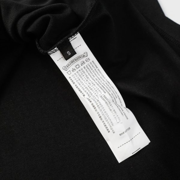 T-shirt Chrome Hearts Black Cross Embroidery CH029 - Image 7