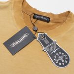 T-shirt Chrome Hearts Gold Horseshoe Logo CH034 - Image 8
