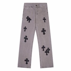 Jeans Chrome Hearts Cross Patch CH035